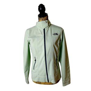 The North Face Womens Jacket S/P Mint Green Apex Bionic Softshell Lightweight